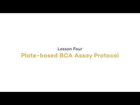 Plate-based BCA Assay Protocol | BCA Workflow - video from LICORbio