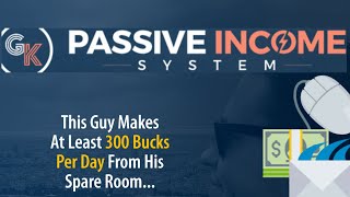 Passive Income System with Glynn Kosky - online business / work at home / affiliate marketing