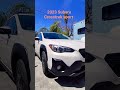 Subaru Crosstrek sport AWD New 2023 it's amazing I love it
