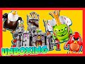 Lego angry birds el castillo del rey cerdo  lego de pelicula angry birds  unboxing