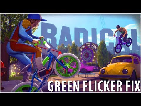 HOW TO FIX THE GREEN FLICKERING SCREEN ON RADICAL HEIGHTS!! - Radical Heights Fix