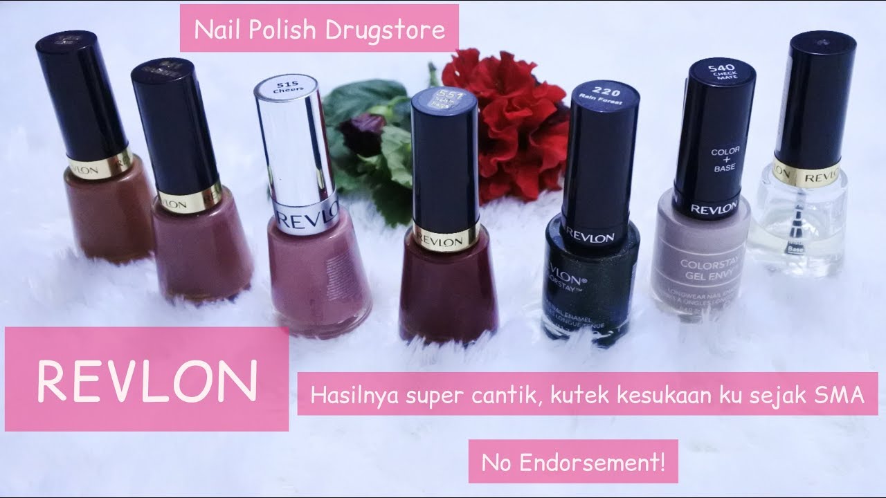 Revlon — Nail Enamel — Socialite | Revlon nail, Nails, Nail varnish colours