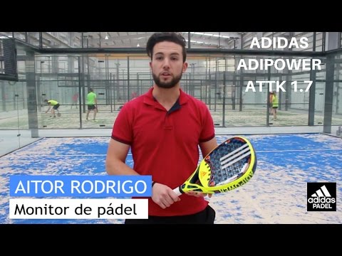 Descubre la pala de padel potencia Adidas Adipower ATTK 1.7 - YouTube