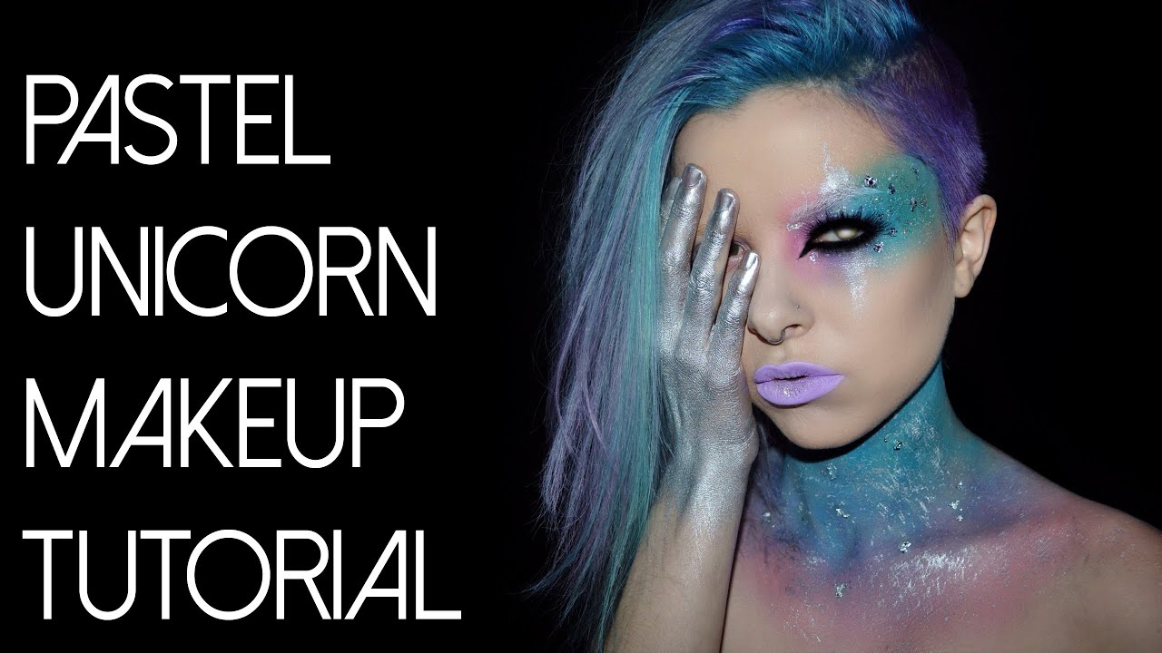 Pastel Unicorn Makeup Tutorial - YouTube Pastel Unicorn Makeu