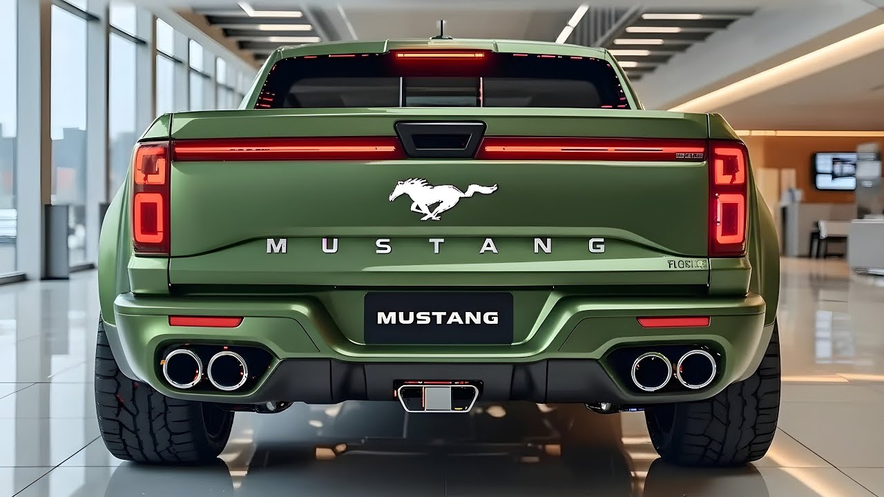 Ford Just Did the Unthinkable – 2026 Mustang Pickup Officially Revealed