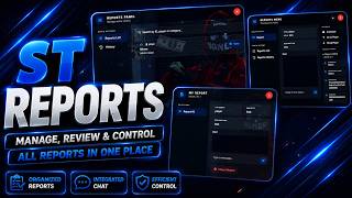 Report System - FiveM Script (ESX, QBCORE & QBOX)