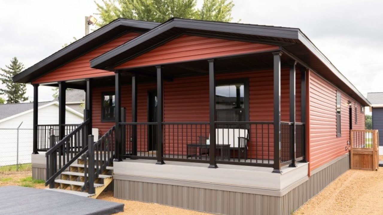 The Most Incredibly Beautiful Retreat home Park Model RV - YouTube