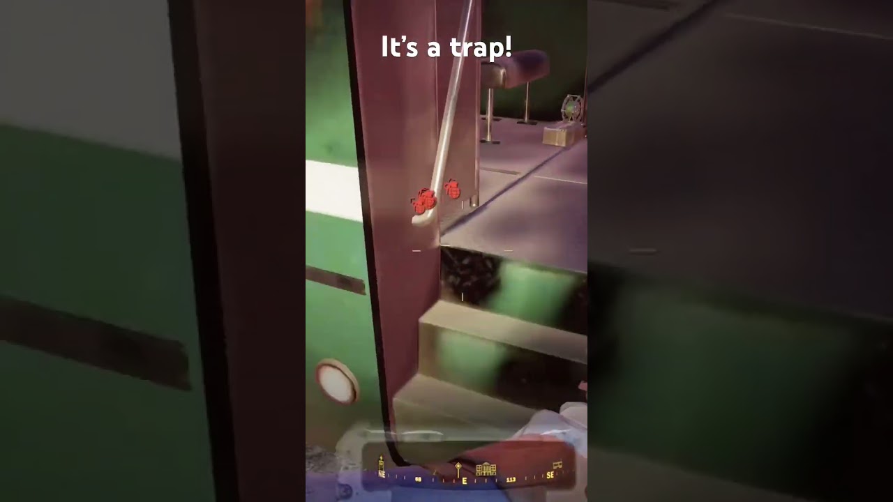 All I wanted to do was disarm the trap. 