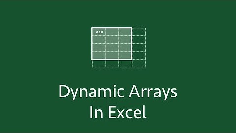 Dynamic arrays in Excel | Understanding the biggest change to Excel.... ever | Excel Off The Grid