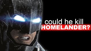Could Batman Actually Kill Homelander?