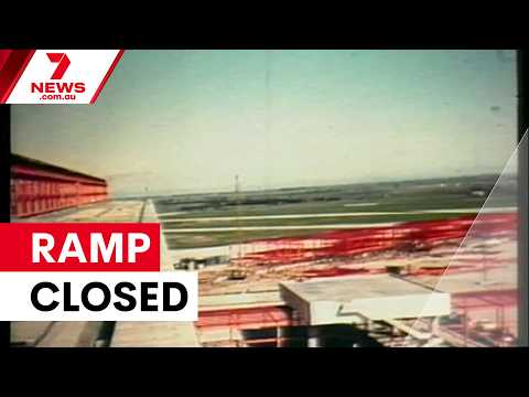Melbourne Airport closes iconic drop-off ramp after 56 years | 7NEWS