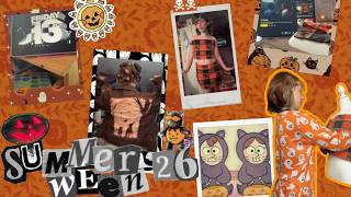 CELEBRATING SUMMERWEEN!!!🎃🎈|Vlog, Crafts, Movie Marathon