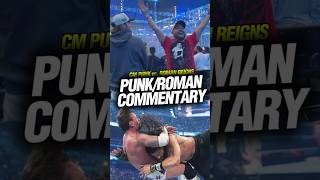Commentating the Punk/Roman WrestleMania Finish #wwe #wrestling #shorts #reaction
