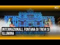 Internazionali d'Italia, Roma si illumina di  tennis a Fontana di Trevi