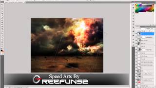 Gfxprod Speed Art The Birth Of The Fire Magnifique Art By Reefuns2