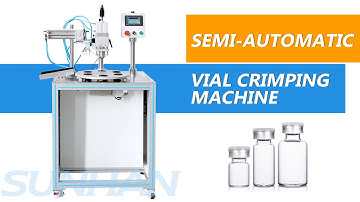 How To Crimp By Semi-automatic Vial Crimping Machine