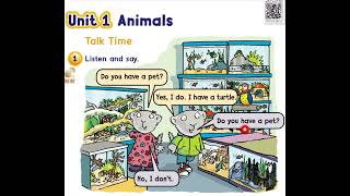 We Can 1 Unit 1 Animals Talk Time منهج اللغة الانجليزية الصف الأول الابتدائي الفصل الدراسي الثالث