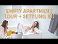 EMPTY APARTMENT TOUR 2021 🏡  + Clean With Me! | Lucie Fink