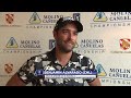 Benjamín Alvarado interview after Round 1 of the Molino Cañuelas Championship