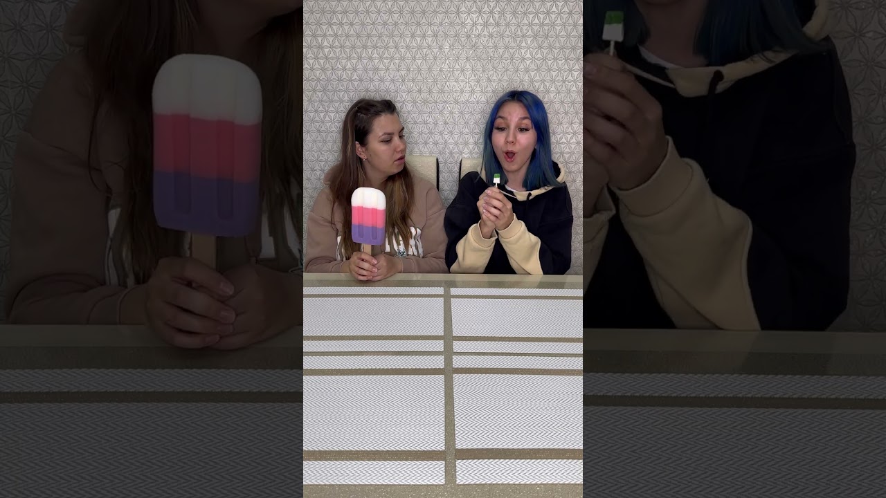 Choose food challenge 😂 Which ice cream lollipop is fake? 🙄 