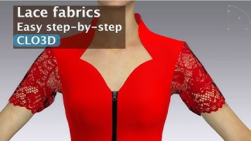 how to make lace fabrics for clo
