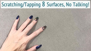 ASMR * 8 Different Surfaces! * Fast Tapping & Scratching * No Talking * ASMRVilla