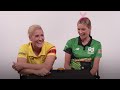 Lauren Bell & Katherine Brunt face off in The Hundred Quiz