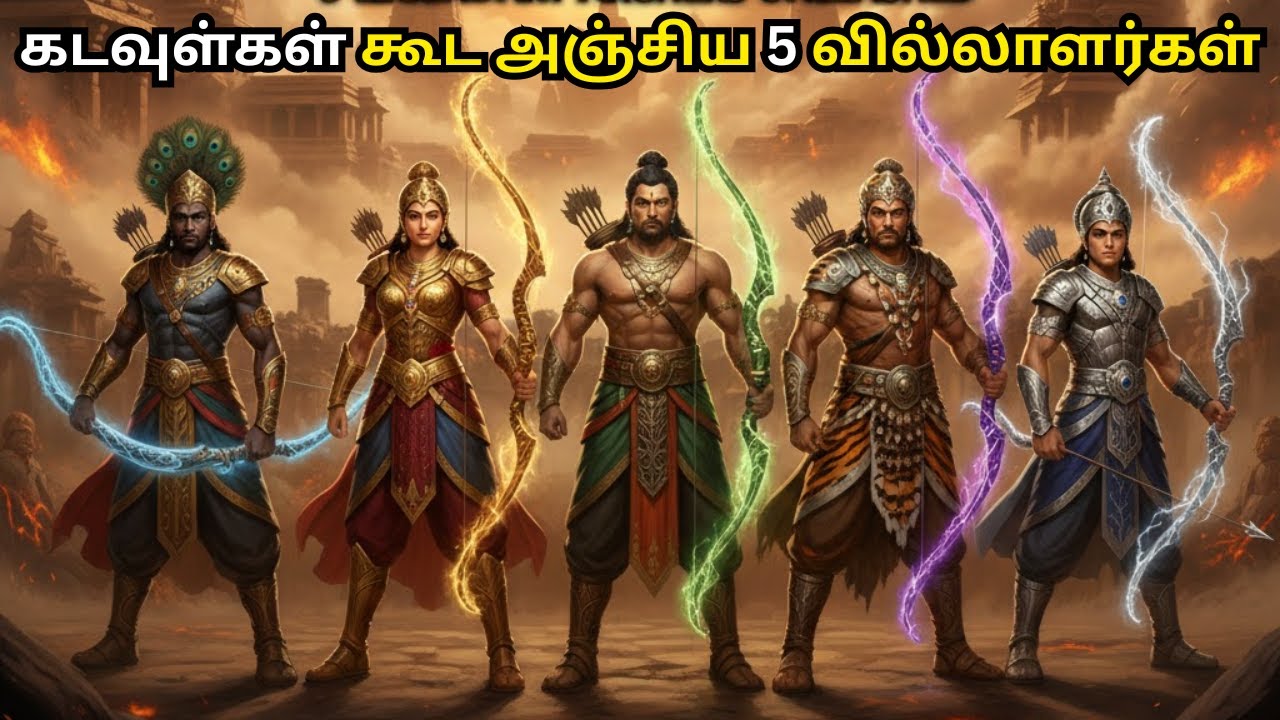 இந்த 5 வில்லாளர்களுடன் போரிடுவதற்கு கடவுள்கள் கூட பயந்தார்கள் | 5 Powerful Archers of Mahabharat