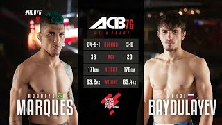 Родолфо Маркес vs. Мехди Байдулаев | Rodolfo Marques vs. Mehdi Baydulaev | ACB 76 - Young Eagles 23