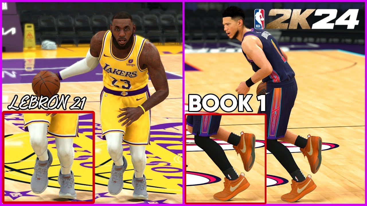 NEW UPDATES! ADDED LEBRON 21, BOOKER 1 SNEAKERS AND MORE IN NBA 2K24