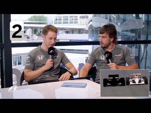 McLaren's Fernando Alonso and Stoffel Vandoorne | F1 Grill The Grid 2017