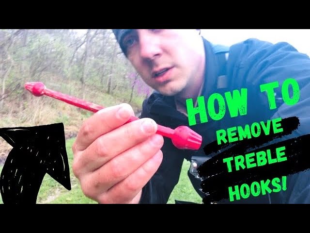 How To Remove Treble Hooks Using A Disgorger Tool // Remove Hooks Without  Harming the Fish 