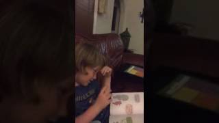 AAA reading to me for real. 1st grade