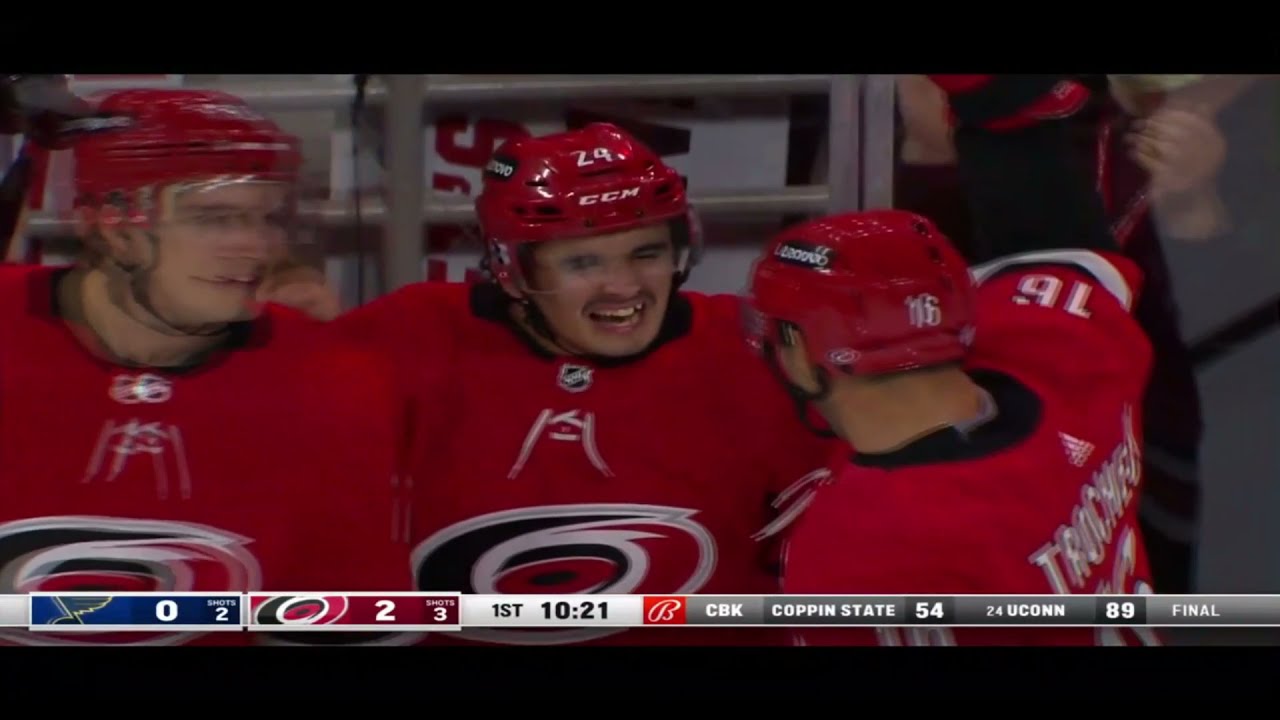 thesportsaux verified user Seth Jarvis with a two-goal performance today in  Game 4 as the Carolina Hurricanes took a 3-1 lead in their…