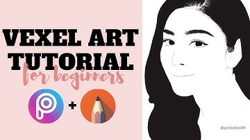 VEXEL ART EASY TUTORIAL FOR BEGINNERS using AUTODESK (Part 1) | Nadine Lustre