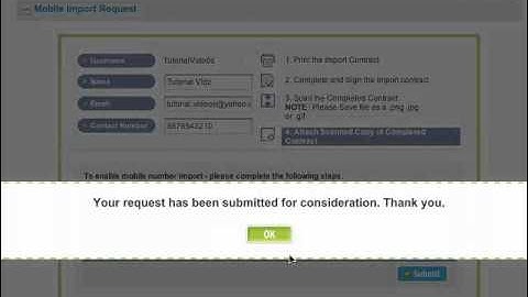 Import Contacts Advanced Tutorial Video.flv
