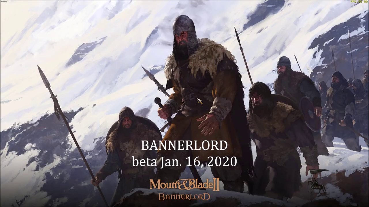 Bannerlord Beta Gameplay 1 16 2020 Youtube