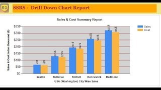 SSRS - How to Create Drill-down Chart Report