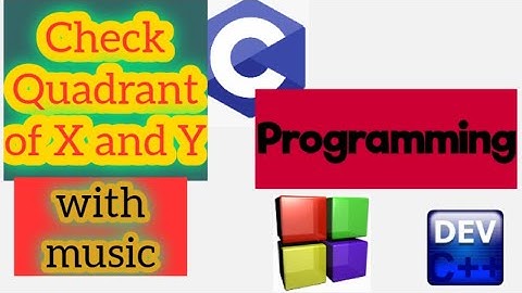 C Program To Check In Which Quadrant The Point Lies | Quadrant of number | C programing| Asim khan