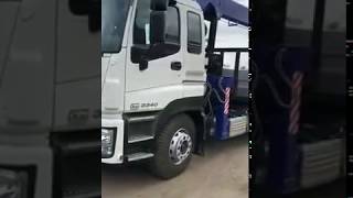 Бортовой Isuzu Giga Long с КМУ DongYang SS2725LB