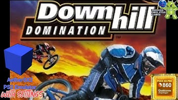 AetherSX2 ( PS2 Emulator ) Downhill Domination Gameplay with Settings