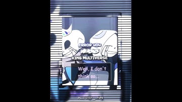Error404! Sans Vs King Multiverse! Sans || #sans#undertale#alphatale