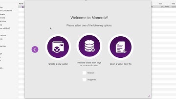 ✅How To Create MoneroV Wallet Using Official MoneroV GUI Wallet App