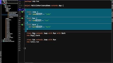 32) Scala Multi inheritance