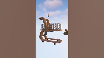 Shopping Cart (Trolley) Minecraft Timelapse #shorts