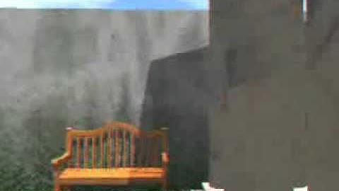 Ionic Greek Temple Fly Around in 3d