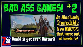 BAD ASS Games! #2 - The Adventurer's Domain Online - A Very Promising Indie MMORPG! screenshot 3