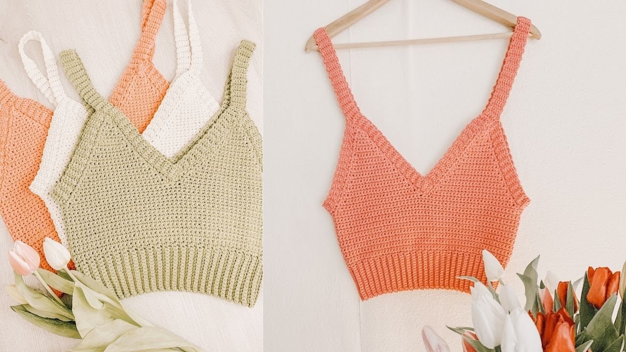 Crochet Sierra Crop Top - Crochet with Carrie