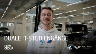 Duales Studium im Bereich IT I BMW Group Careers.