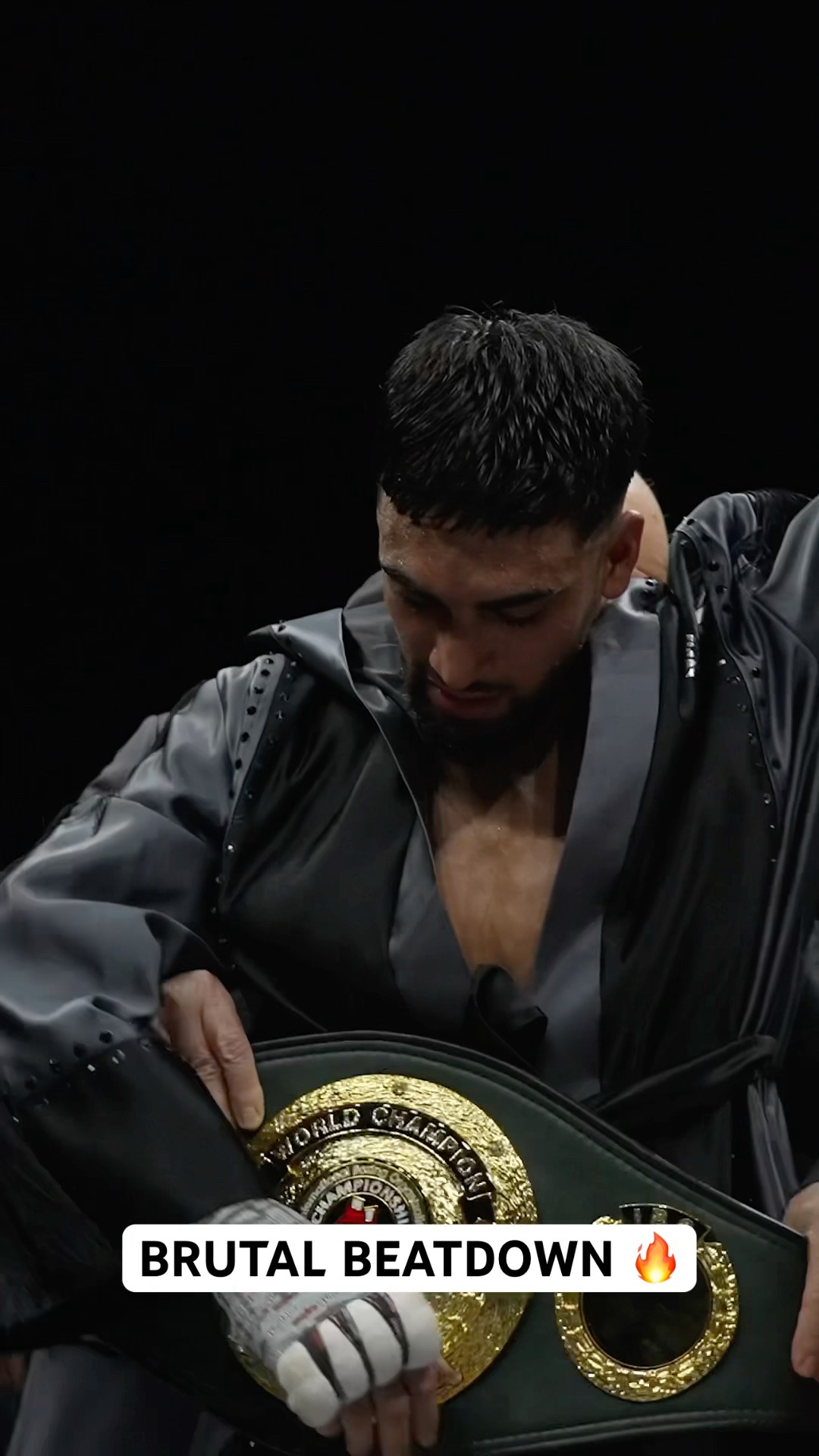 ANOTHER LEVEL?Adam Azim put on a destructive showcase enroute to winning his first world title.